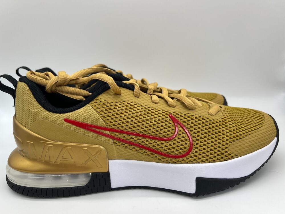 Nike Air Max Alpha Trainer 6 Gold Metallic University R FQ1833-700 Men Size 11.5